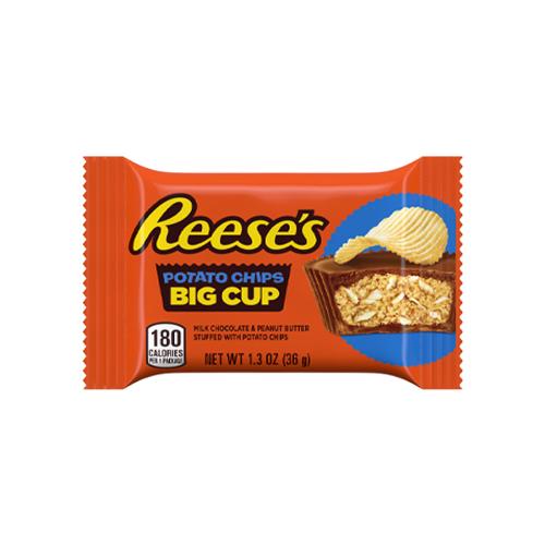 US Reeses Big Cup + Potato Chips