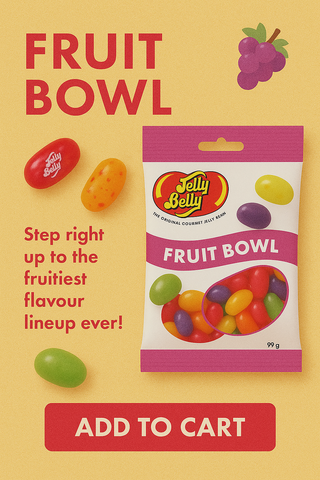 USA Jelly Belly 99gm- Fruit Bowl USA Jelly Belly 99gm- Fruit Bowl
