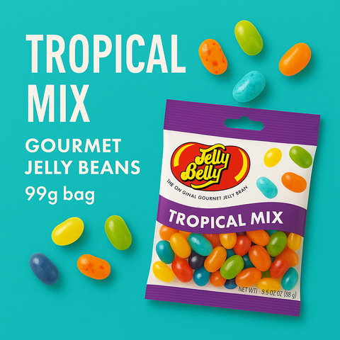 USA Jelly Belly 99gm- Tropical Mix USA Jelly Belly 99gm- Tropical Mix
