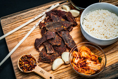 Mariani Beef Jerky – Bulgogi Korean BBQ 350g Value Bag Mariani Beef Jerky – Bulgogi Korean BBQ 350g Value Bag