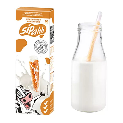 Sipahh Straws – Hokey-Pokey Honeycomb (10 Pack) Sipahh Straws – Hokey-Pokey Honeycomb (10 Pack)