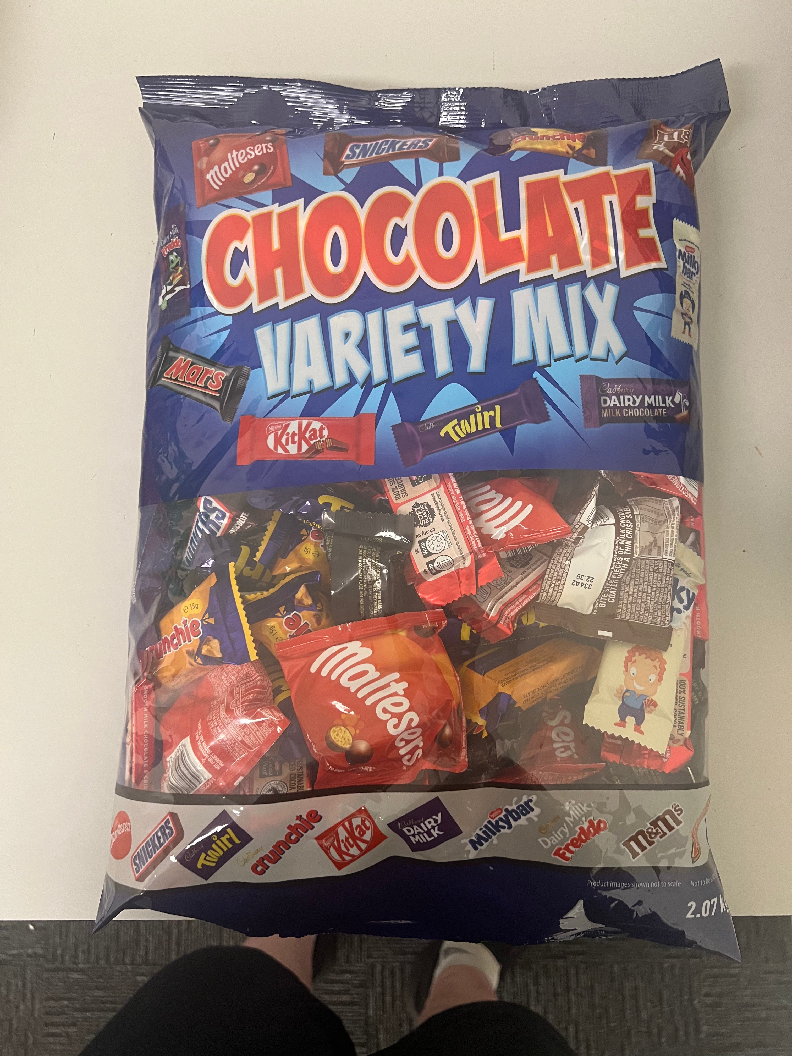 XL Chocolate Variety Mix 2kg SnackEzy Pty Ltd