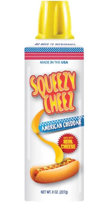 Squeezy Cheez - Canned Cheese Spray