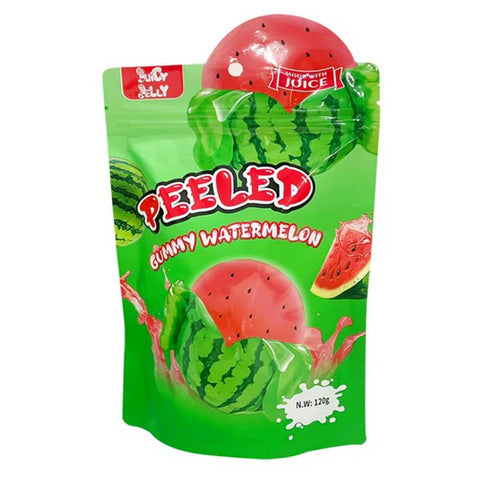 Peeled Gummy Fruits - Watermelon (120gm) Peeled Gummy Fruits - Watermelon (120gm)