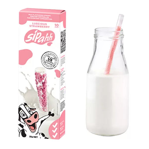 Sipahh Straws – Luscious Strawberry (10 Pack) Sipahh Straws – Luscious Strawberry (10 Pack)