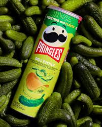 China - Pringles Cucumber + Sea Salt - 110gm China - Pringles Cucumber + Sea Salt - 110gm