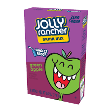 USA Drink Mix Jolly Ranchers x6 Sticks - Green Apple USA Drink Mix Jolly Ranchers x6 Sticks - Green Apple