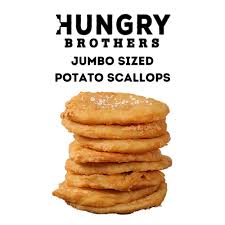 FROZEN  PICKUP ONLY - XL Potato Scallops x25 FROZEN  PICKUP ONLY - XL Potato Scallops x25