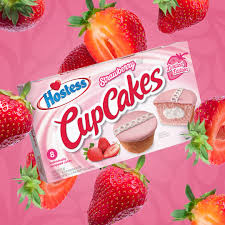 USA - Hostess Strawberry Cupcakes x8 (Limited Edition) USA - Hostess Strawberry Cupcakes x8 (Limited Edition)