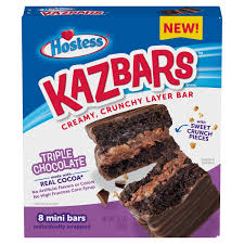 USA Hostess Kazbars Chocolate - Box of 8 USA Hostess Kazbars Chocolate - Box of 8