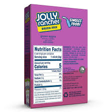 USA Drink Mix Jolly Ranchers x6 Sticks - Green Apple USA Drink Mix Jolly Ranchers x6 Sticks - Green Apple
