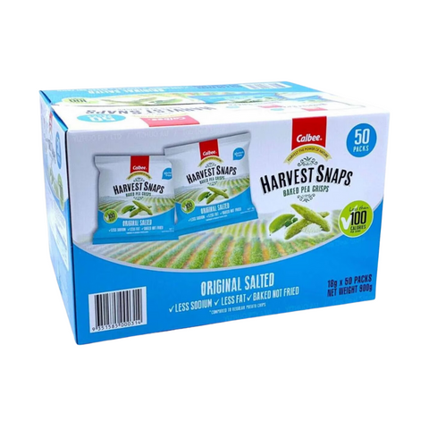 Harvest Snap Pea Box 50 pack - Calbee Harvest Snap Pea Box 50 pack - Calbee
