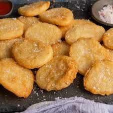 FROZEN PICKUP ONLY - Mini Potato Cakes/Scallops 1kg FROZEN PICKUP ONLY - Mini Potato Cakes/Scallops 1kg