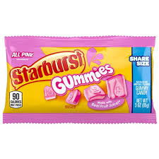 USA Starburst Gummies All Pink -85gm USA Starburst Gummies All Pink -85gm