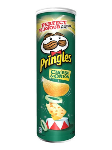 UK Pringles - Cheese and Onion - 165gm