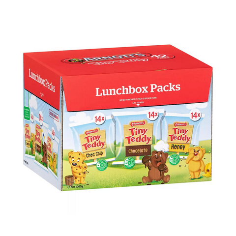 Arnott's Tiny Teddies x42 pack Arnott's Tiny Teddies x42 pack