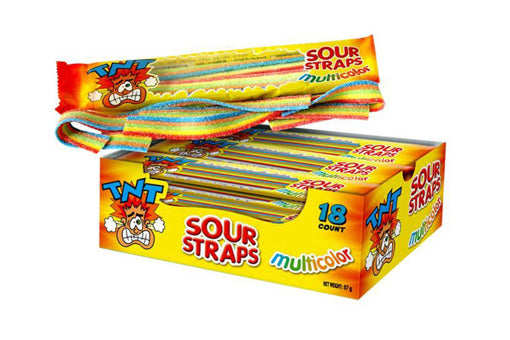 TNT Sour Multi Straps – Single Serve 57gm