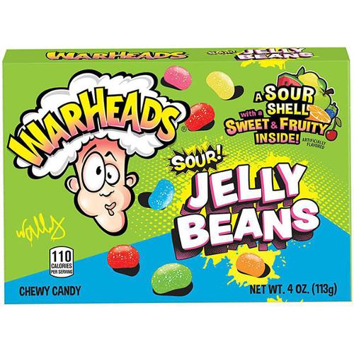 US Warheads Sour Jelly Beans Theatre Box 113g