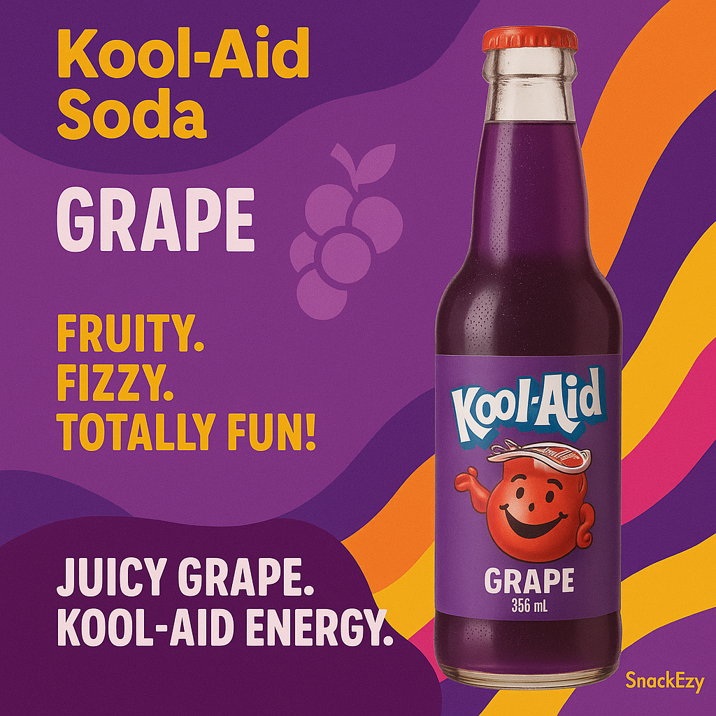 USA Kool-Aid Soda 355ml  - Grape