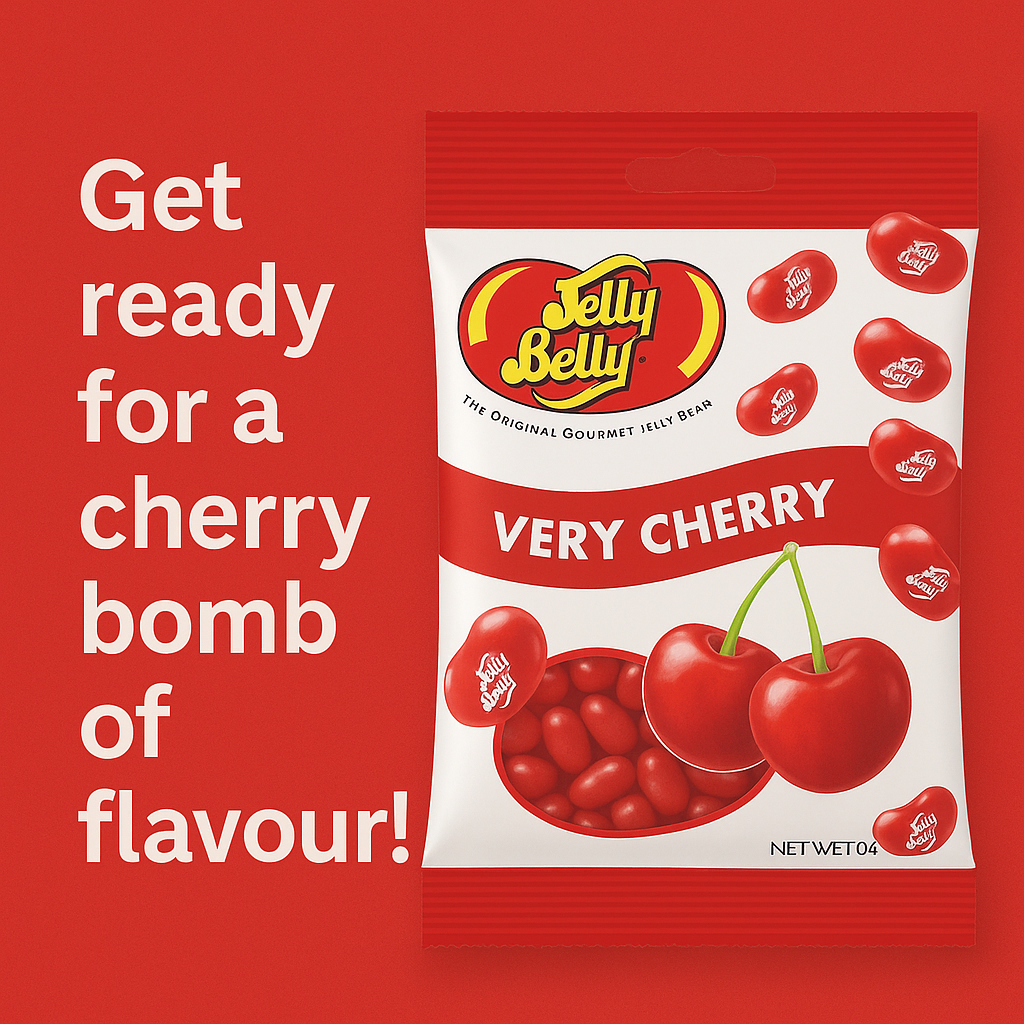 USA Jelly Belly 99gm- Very Cherry