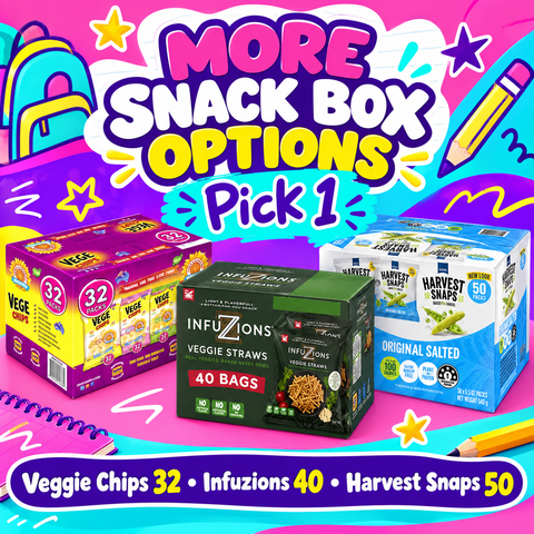 NEW! Back-to-School Pack – Basic | Up to 270 Snacks + Your Choices