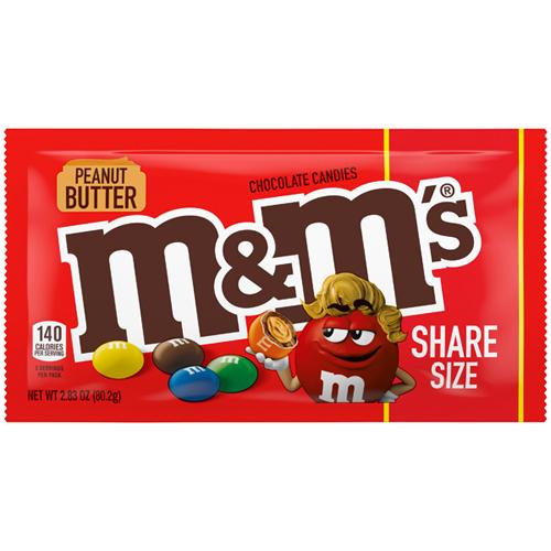 US M&M's Peanut Butter Share Size 80.2g