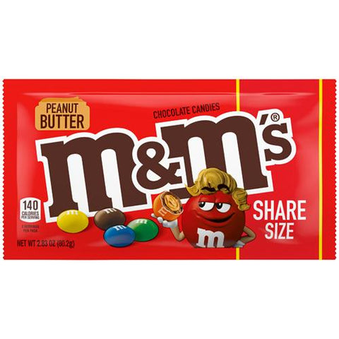 US M&M's Peanut Butter Share Size 80.2g