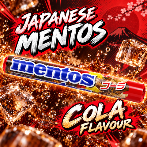 Japanese Mentos Roll 38gm - Cola