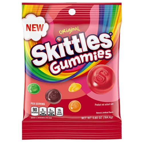 USA Skittles Gummies 184.4gm - Select Flavor