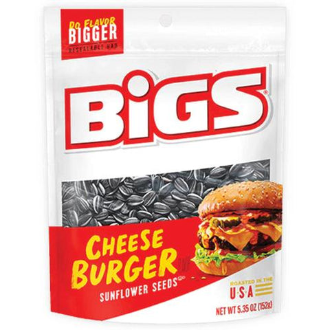 US Bigs Cheese Burger Sunflower Seeds 152g