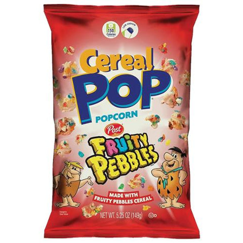US Cereal Pop Fruity Pebbles Popcorn 149g BB 1st JUNE 24