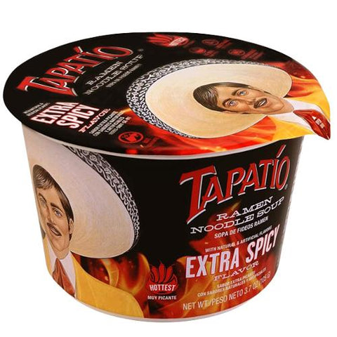 US Tapatio Extra Spicy Ramen Cups 110g