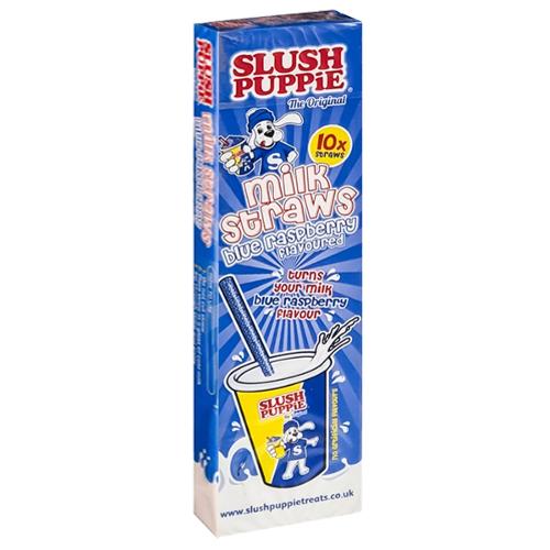 EU Slush Puppie Milk Straws Blue Raspberry 10pk (Europe)