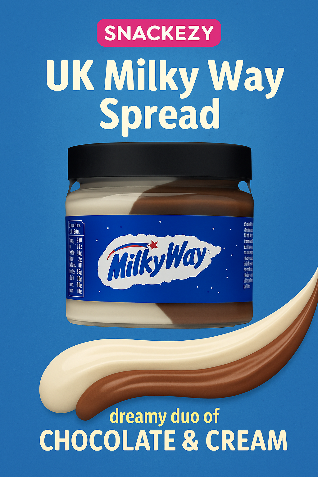 UK Milky Way Spread - 350gms