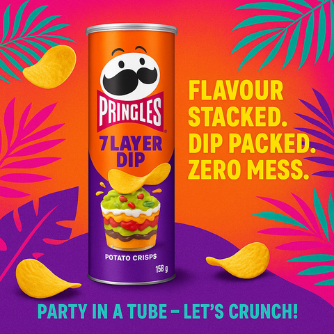 USA Pringles –  7 Layer Dip 158gm