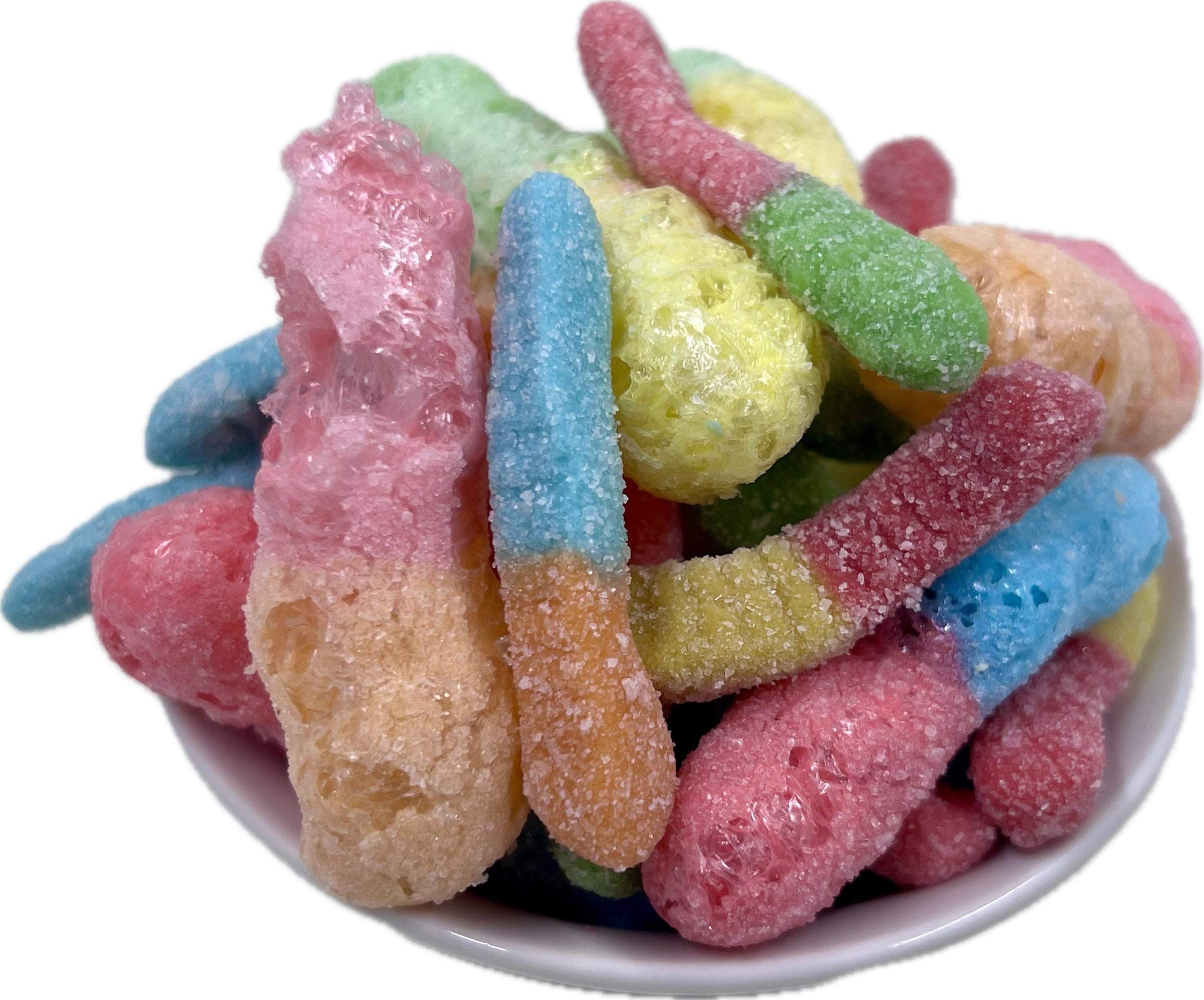 Freeze Dried Sour Worms