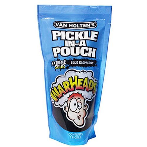 USA Pickle In a Pouch - Warheads Blue Raspberry