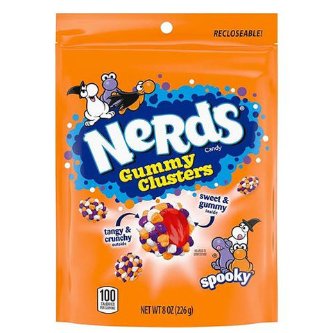 USA Nerds Gummy Clusters - Spooky Halloween 226gm