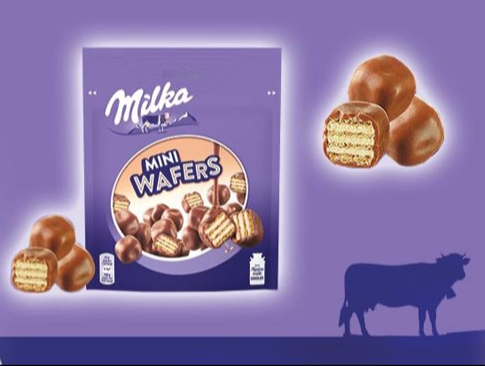 UK Milka Mini Wafers - 110gm