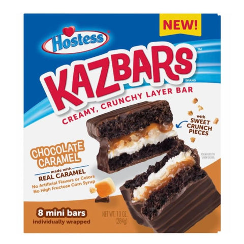 USA Kazbars Chocolate Caramel - Box of 8