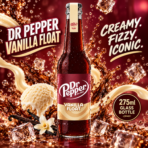 Polish Dr Pepper Glass Bottle 275ml - Vanilla Float