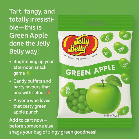 USA Jelly Belly 99gm- Green Apple