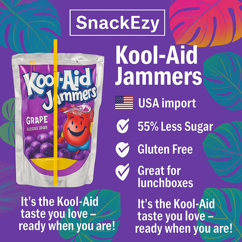 USA Kool Aid Jammers - Grape Box of 10
