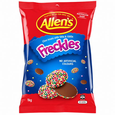 Allen’s Freckles – Bulk 1kg Bag (Gluten Free)