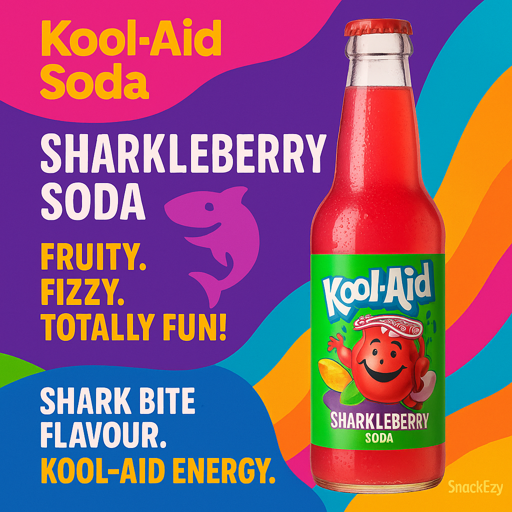 USA Kool-Aid Soda 355ml  - Sharkleberry