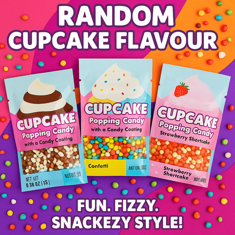 USA Cupcake Popping Candy - Each