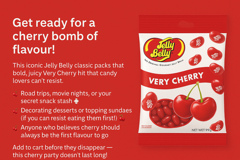 USA Jelly Belly 99gm- Very Cherry