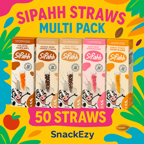 Sipahh Straws - Most Popular Variety x50