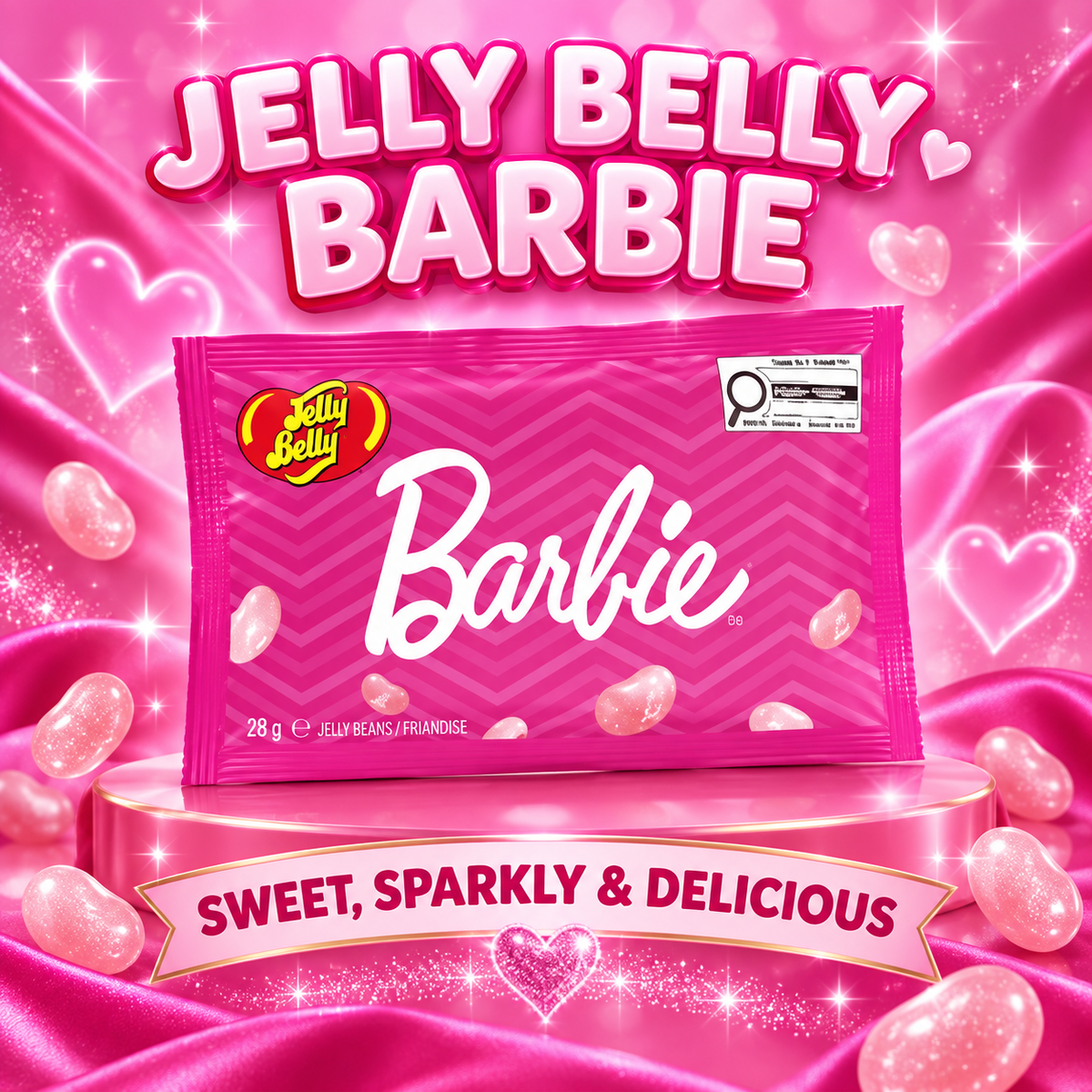USA Jelly Belly 28gm Bag - Barbie