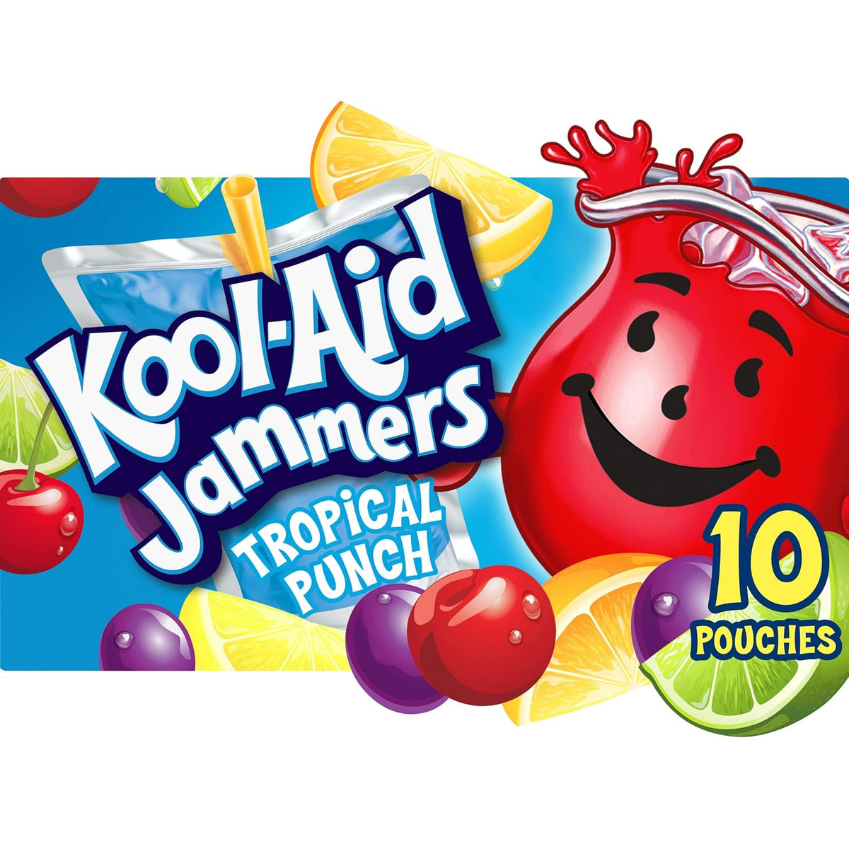 USA Kool Aid Jammers - Tropical Punch Box of 10